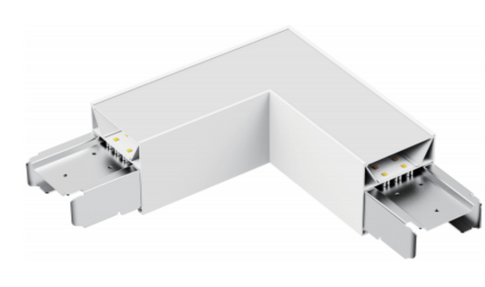 L-Shape Connector for Architectural Linear Fixture