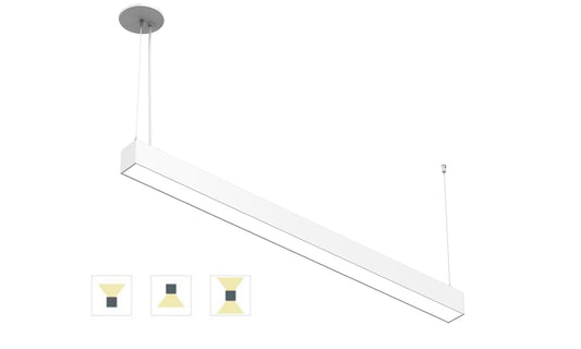 LS02 series Up and Down LED Linear Light | 4ft | 6500 Lumens